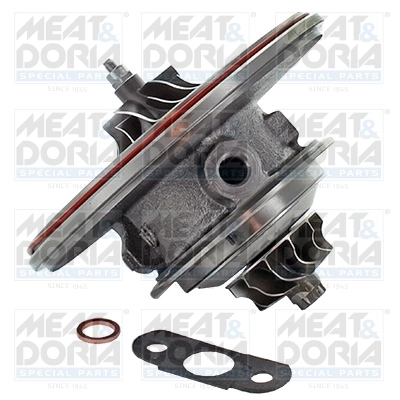 Core assembly, turbocharger
